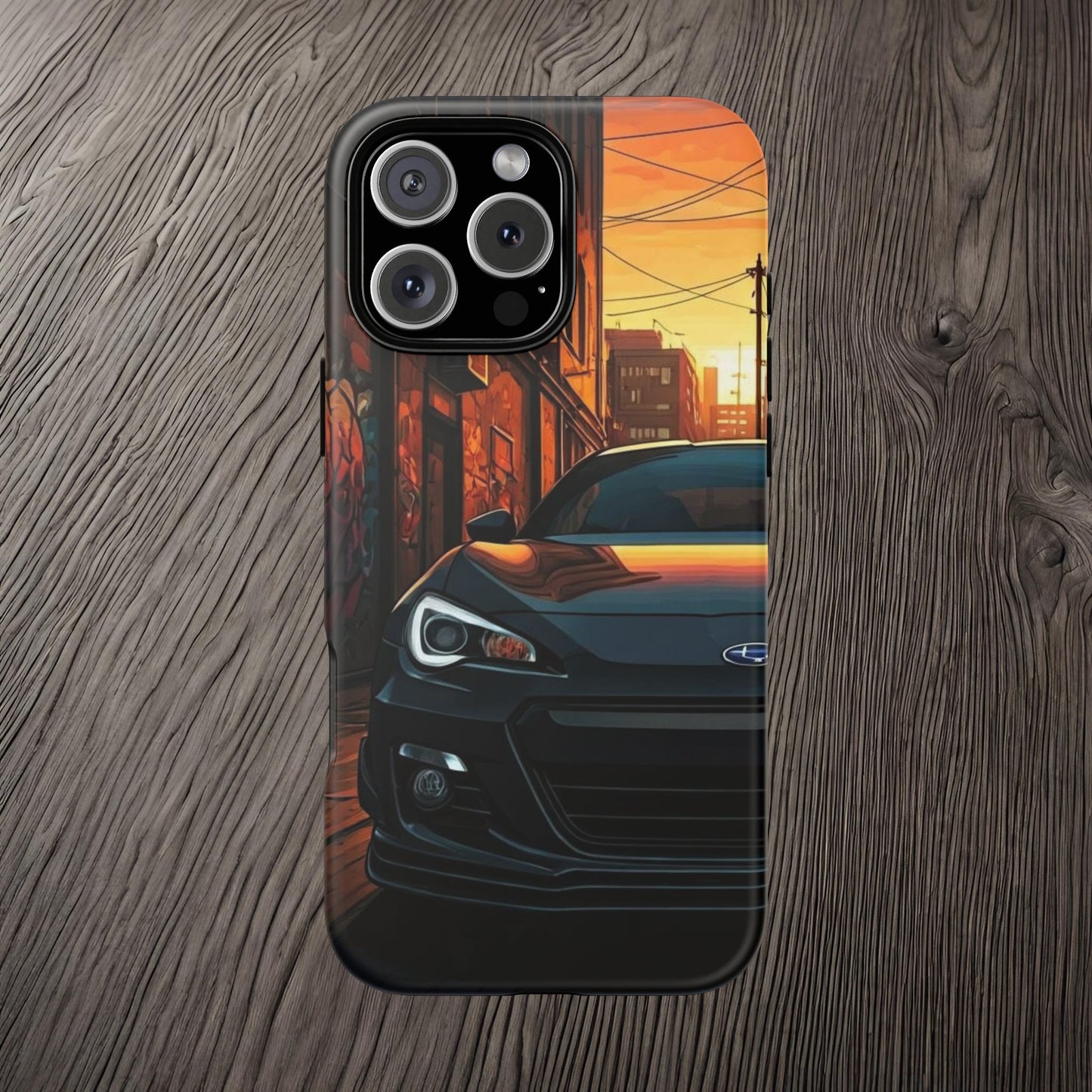 Subaru BRZ Street Life-Dual Layer Ultra Tough Phone Case Printify by The Night Shift Automotive Apparel