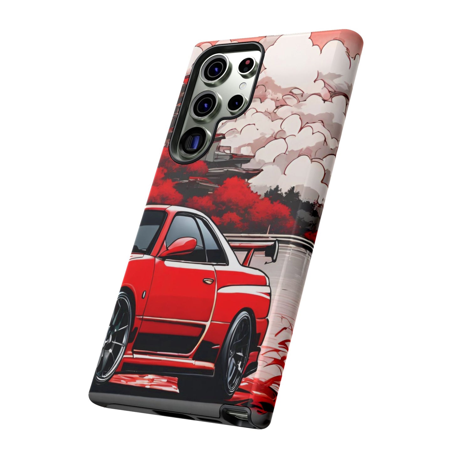 Nissan Skyline R34-Dual Layer Ultra Tough Phone Case Printify by The Night Shift Automotive Apparel