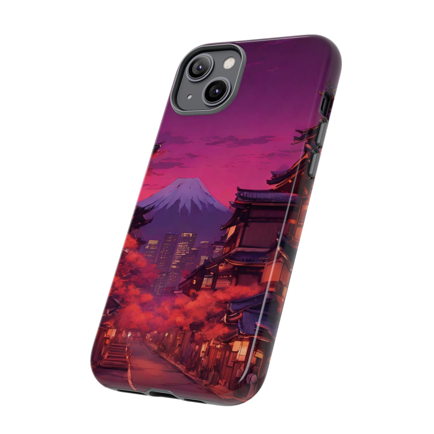 Traditional Japanese Village Countryside-Dual Layer Ultra Tough Phone Case Printify by The Night Shift Automotive Apparel