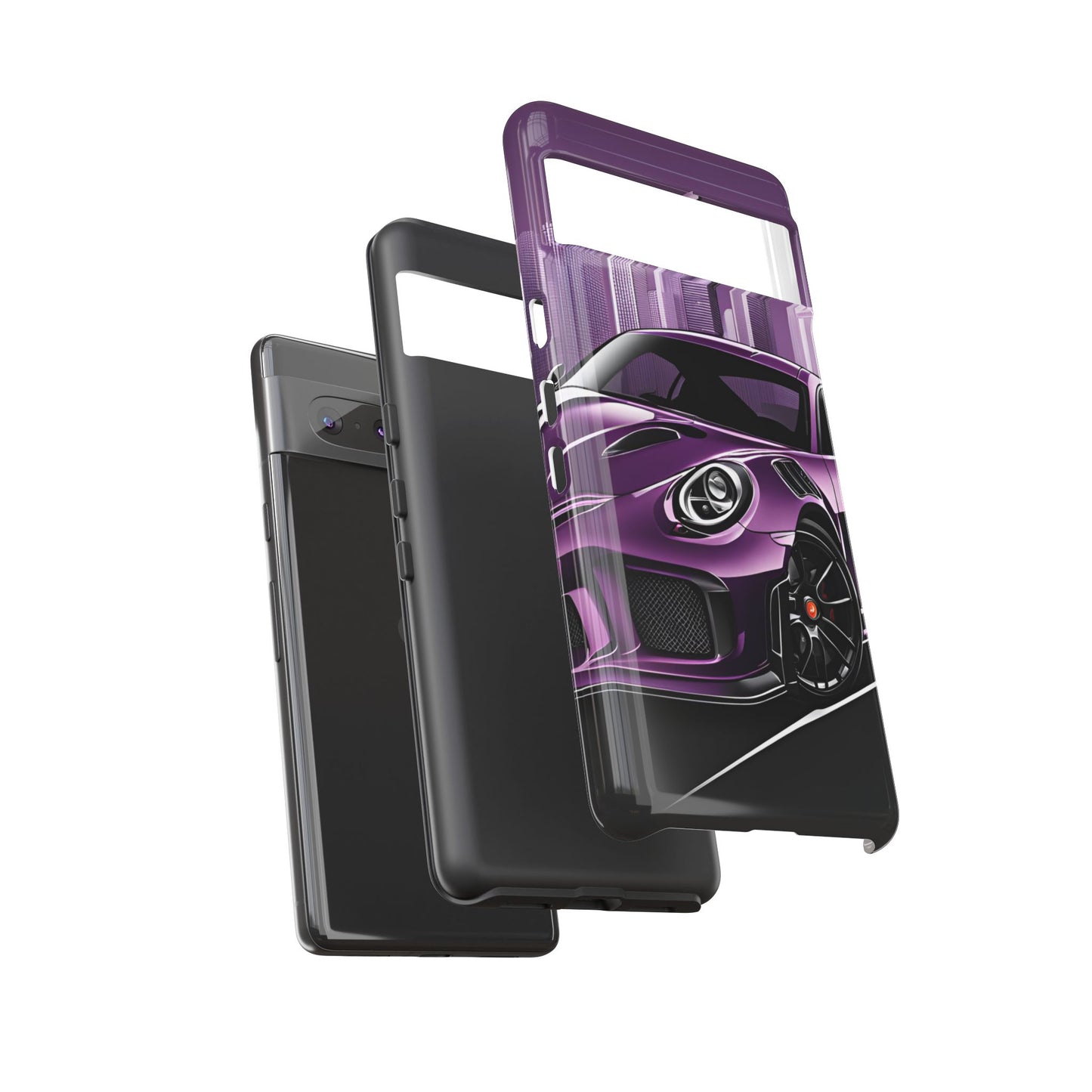 Porsche 911 GT3 RS-Dual Layer Ultra Tough Phone Case Printify by The Night Shift Automotive Apparel