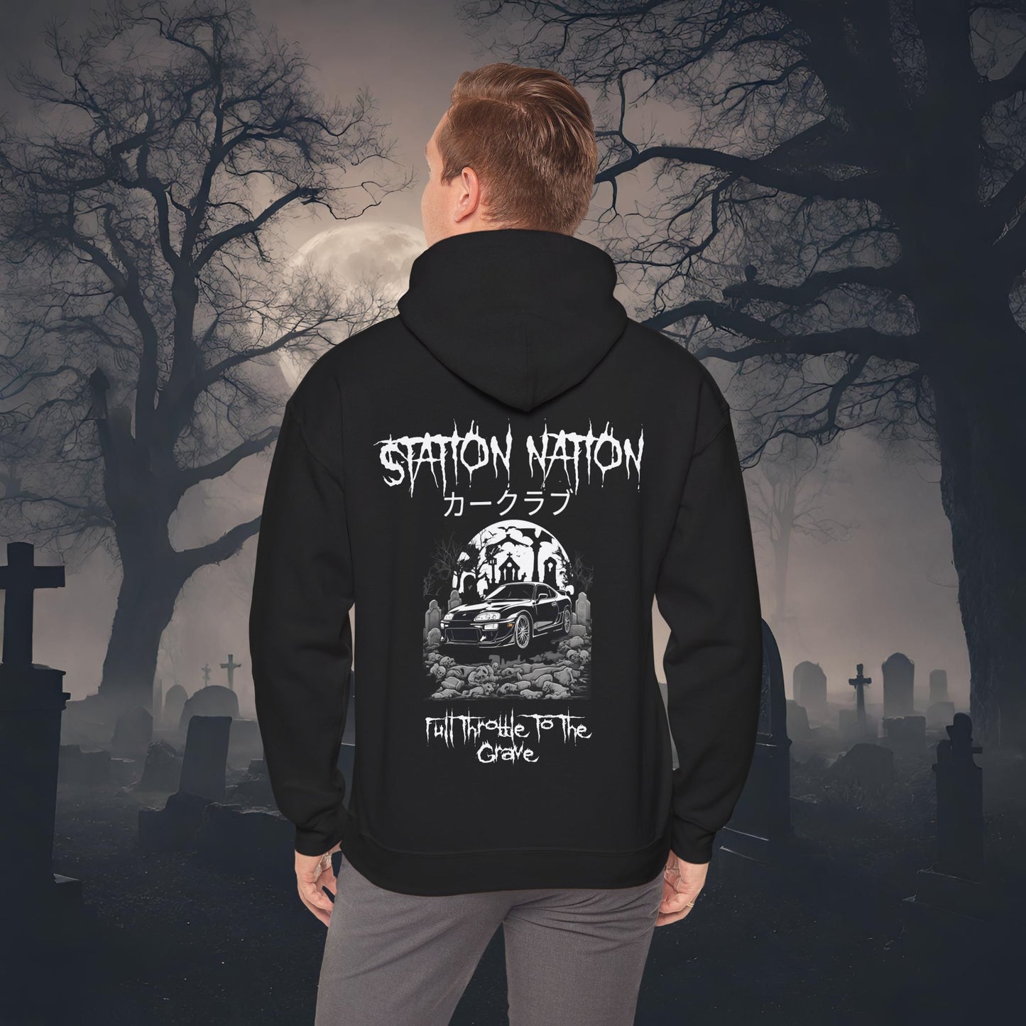 🦇 HALLOWEEN LIMITED EDITION Toyota Supra-Hoodie