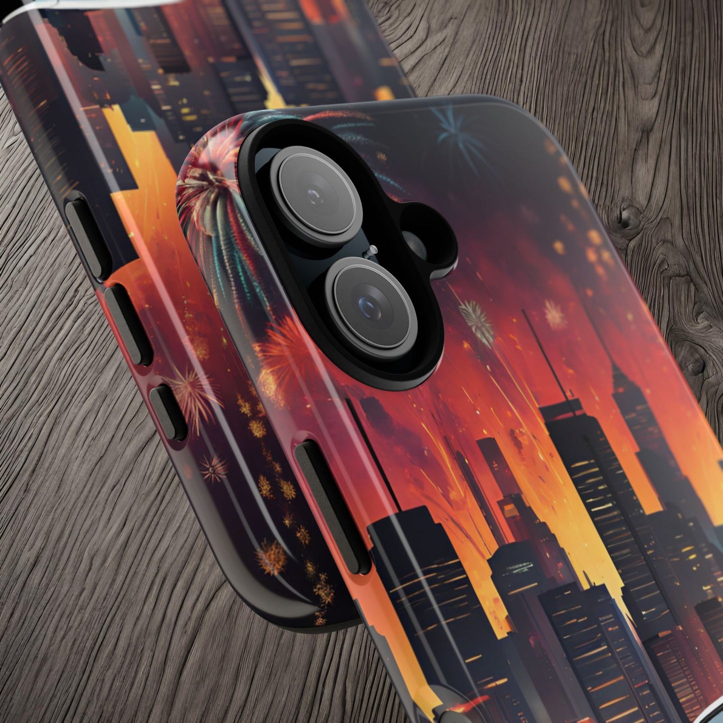 Volkswagon Golf GTI Fireworks-Dual Layer Ultra Tough Phone Case Printify by The Night Shift Automotive Apparel