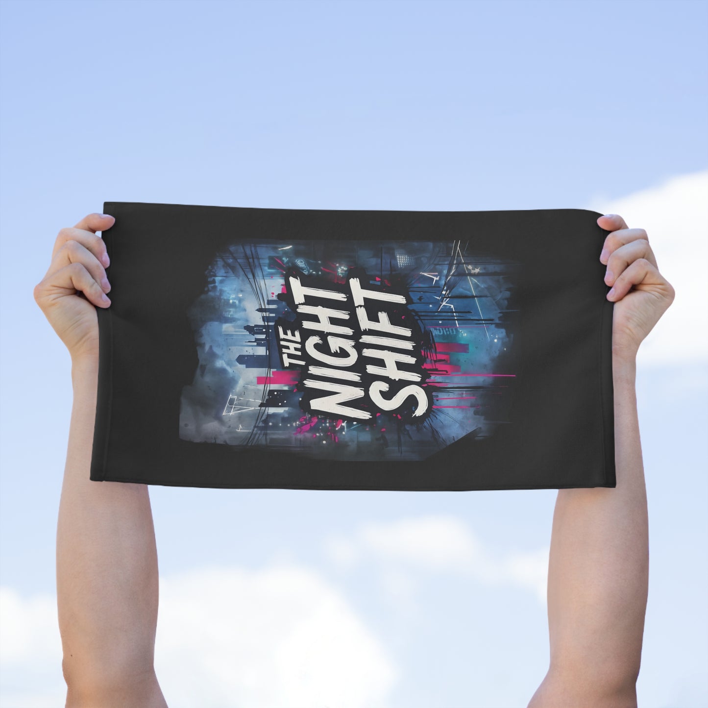 The Night Shift-Gym Towel( 11x18) Printify by The Night Shift Automotive Apparel