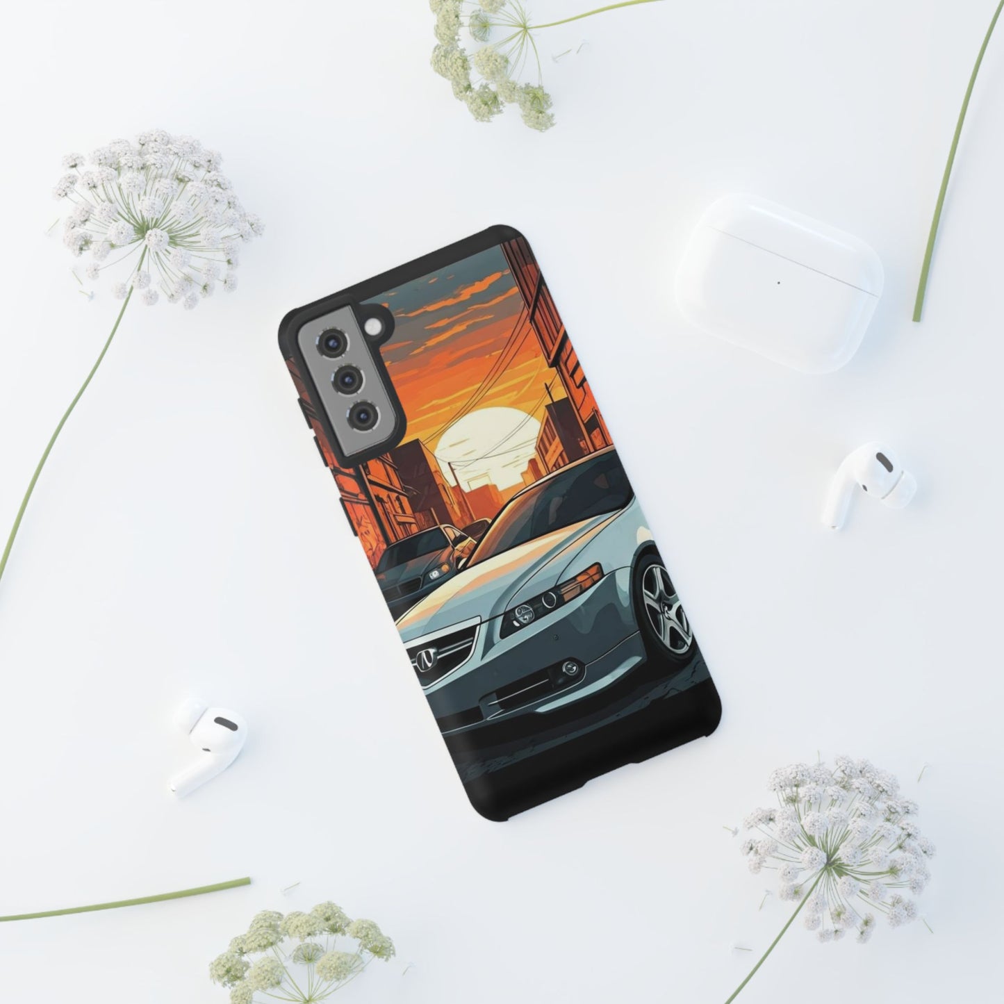 Acura TL Street Life-Dual Layer Ultra Tough Phone Case Printify by The Night Shift Automotive Apparel