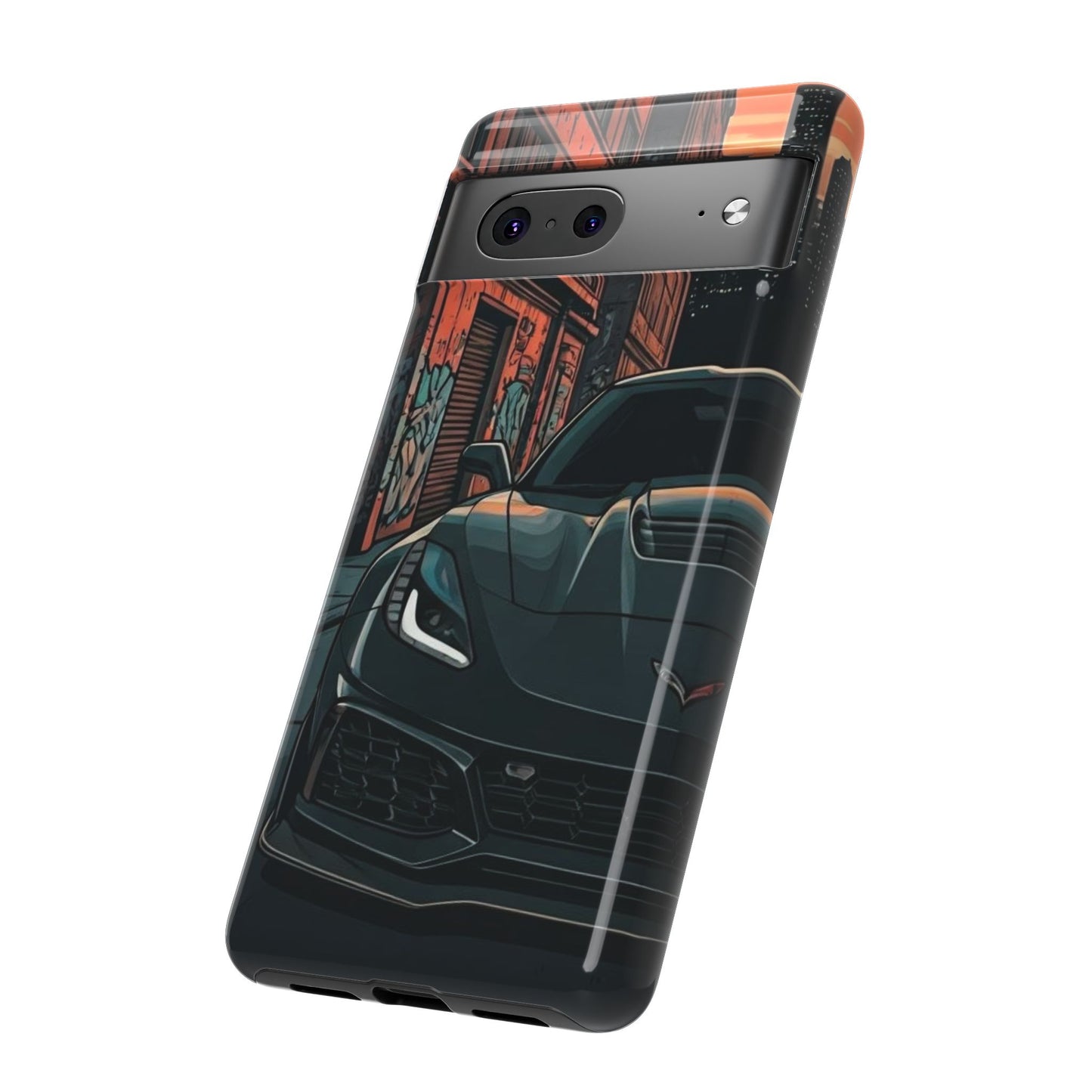 Chevy Corvette C7 Street Life-Dual Layer Ultra Tough Phone Case Printify by The Night Shift Automotive Apparel