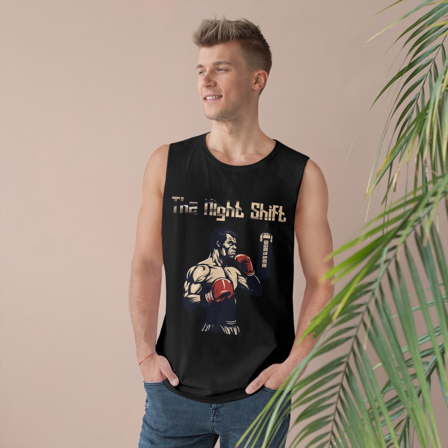 Boxing Champ - Premium Unisex Barnard Tank Top Printify by The Night Shift Automotive Apparel