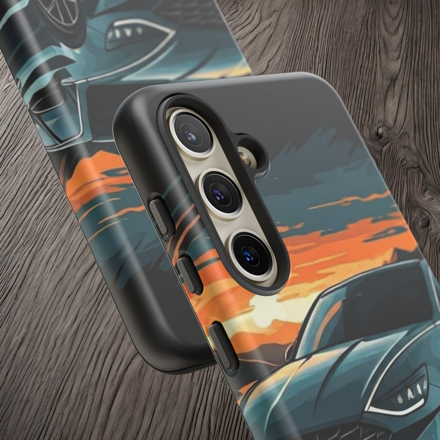 Hyundai Sonata-Sunset Drive-Dual Layer Ultra Tough Phone Case Printify by The Night Shift Automotive Apparel