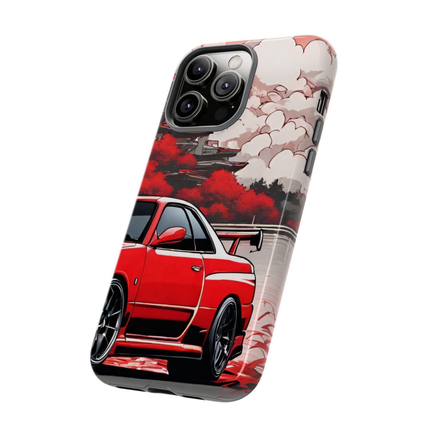Nissan Skyline R34-Dual Layer Ultra Tough Phone Case Printify by The Night Shift Automotive Apparel