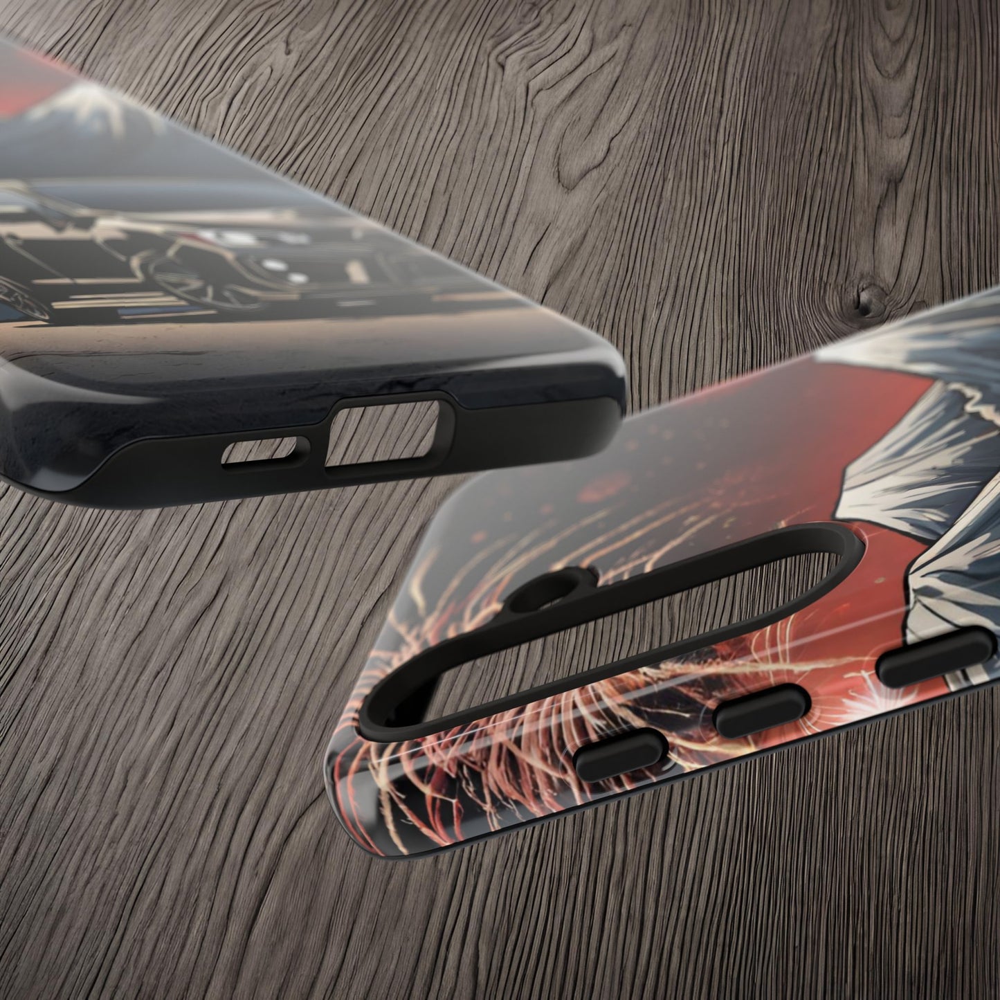 Subaru WRX/STI Fireworks-Dual Layer Ultra Tough Phone Case Printify by The Night Shift Automotive Apparel