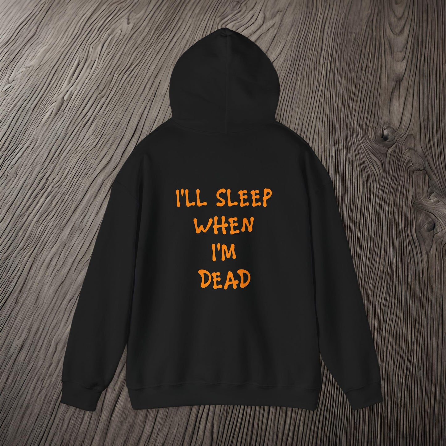 Eat, Drift, Fix, Repeat. I'll Sleep When I'm Dead-Ultra Soft, Premium Hoodie Printify by The Night Shift Automotive Apparel
