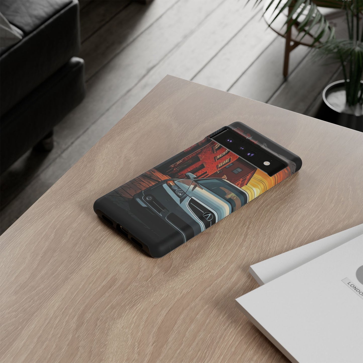Acura TL Street Life-Dual Layer Ultra Tough Phone Case Google Pixel 6 Pro Matte Printify by The Night Shift Automotive Apparel