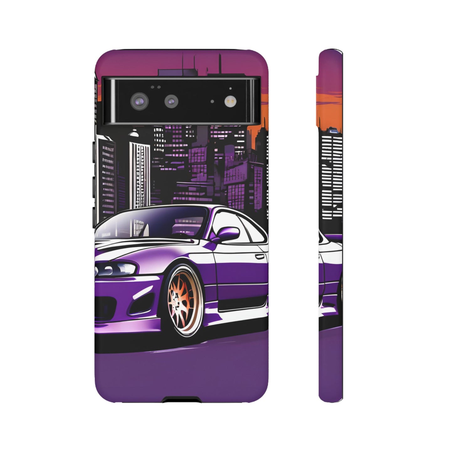 Nissan 240sx S15-Dual Layer Ultra Tough Phone Case Printify by The Night Shift Automotive Apparel