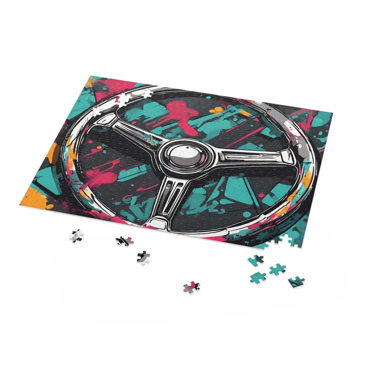 Puzzle (500-Piece) Printify by The Night Shift Automotive Apparel