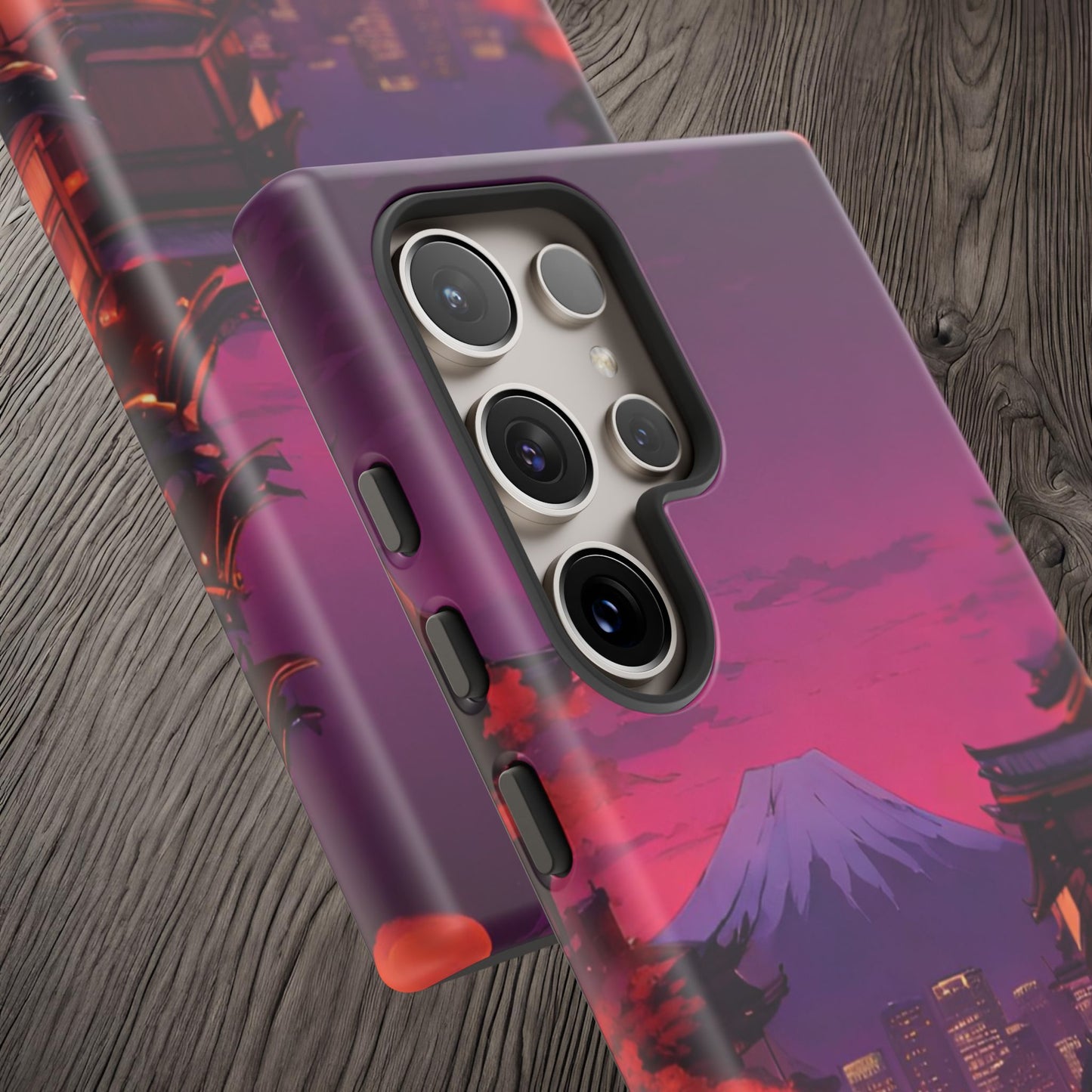 Traditional Japanese Village Countryside-Dual Layer Ultra Tough Phone Case Printify by The Night Shift Automotive Apparel