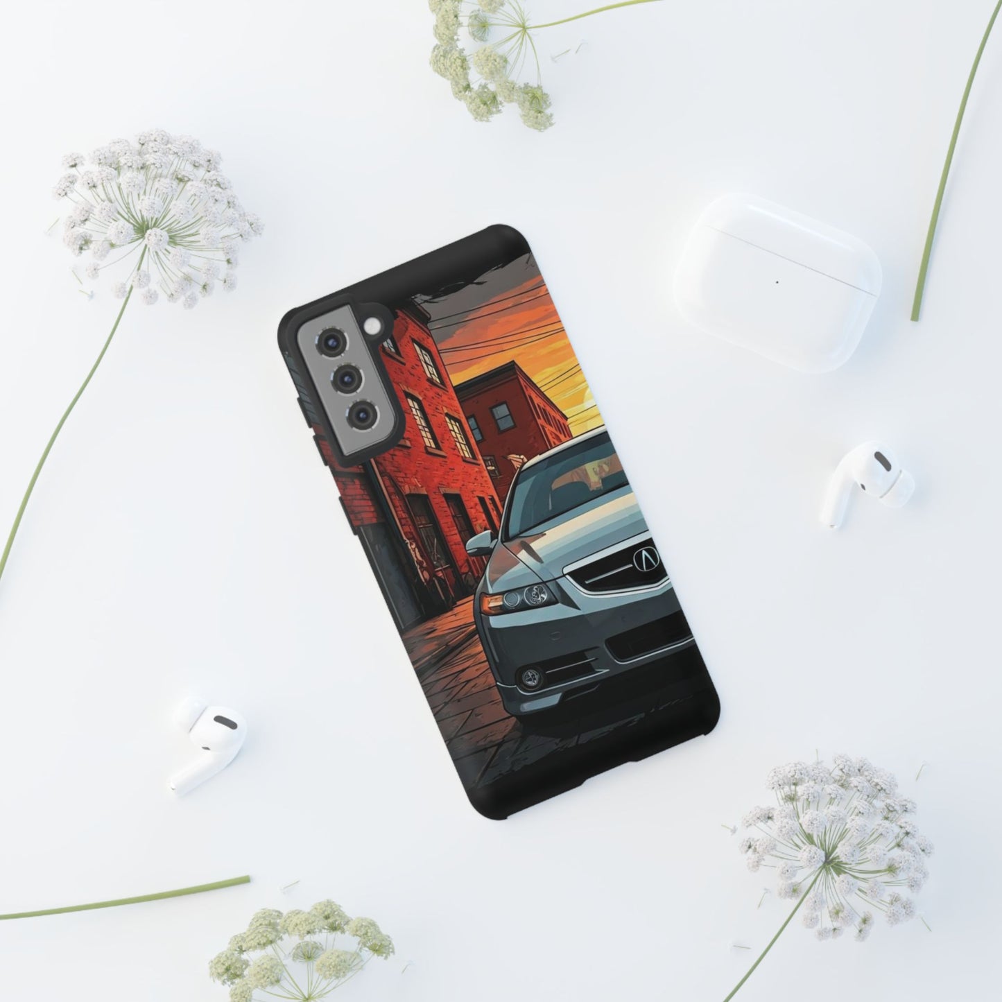 Acura TL Street Life-Dual Layer Ultra Tough Phone Case Printify by The Night Shift Automotive Apparel
