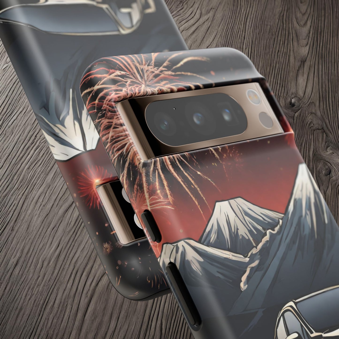 Subaru WRX/STI Fireworks-Dual Layer Ultra Tough Phone Case Printify by The Night Shift Automotive Apparel