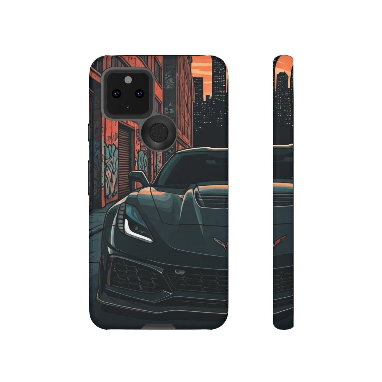 Chevy Corvette C7 Street Life-Dual Layer Ultra Tough Phone Case Printify by The Night Shift Automotive Apparel