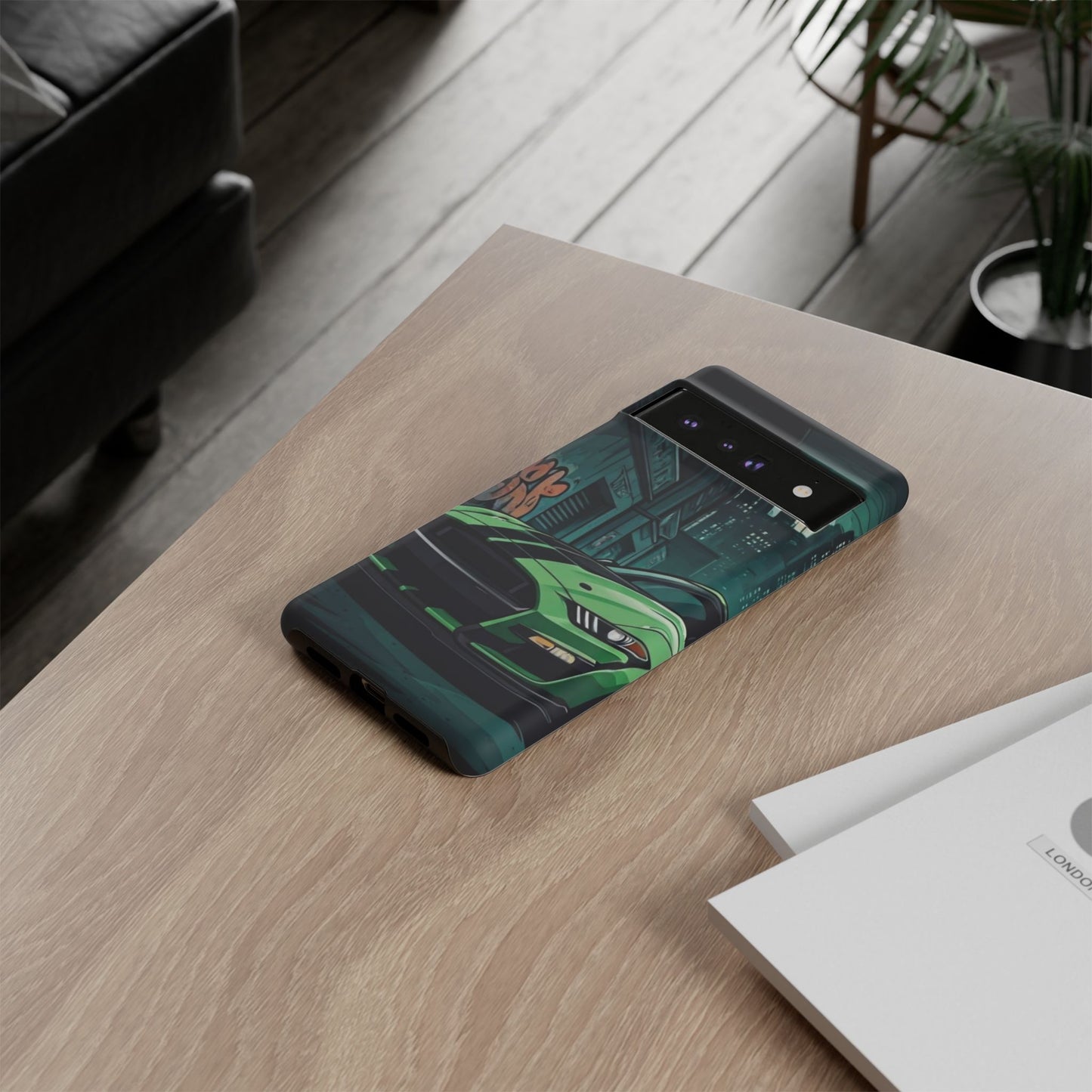 Ford Mustang Shelby GT500 Street Life-Dual Layer Ultra Tough Phone Case Google Pixel 6 Pro Matte Printify by The Night Shift Automotive Apparel