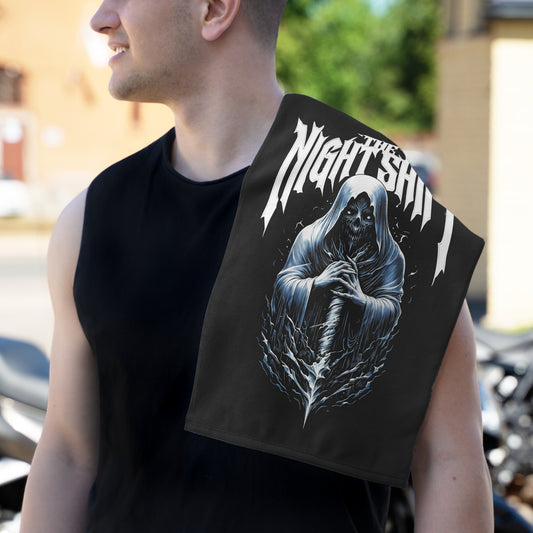 The Night Shift-Gym Towel( 11x18) White 11" × 18" Printify by The Night Shift Automotive Apparel