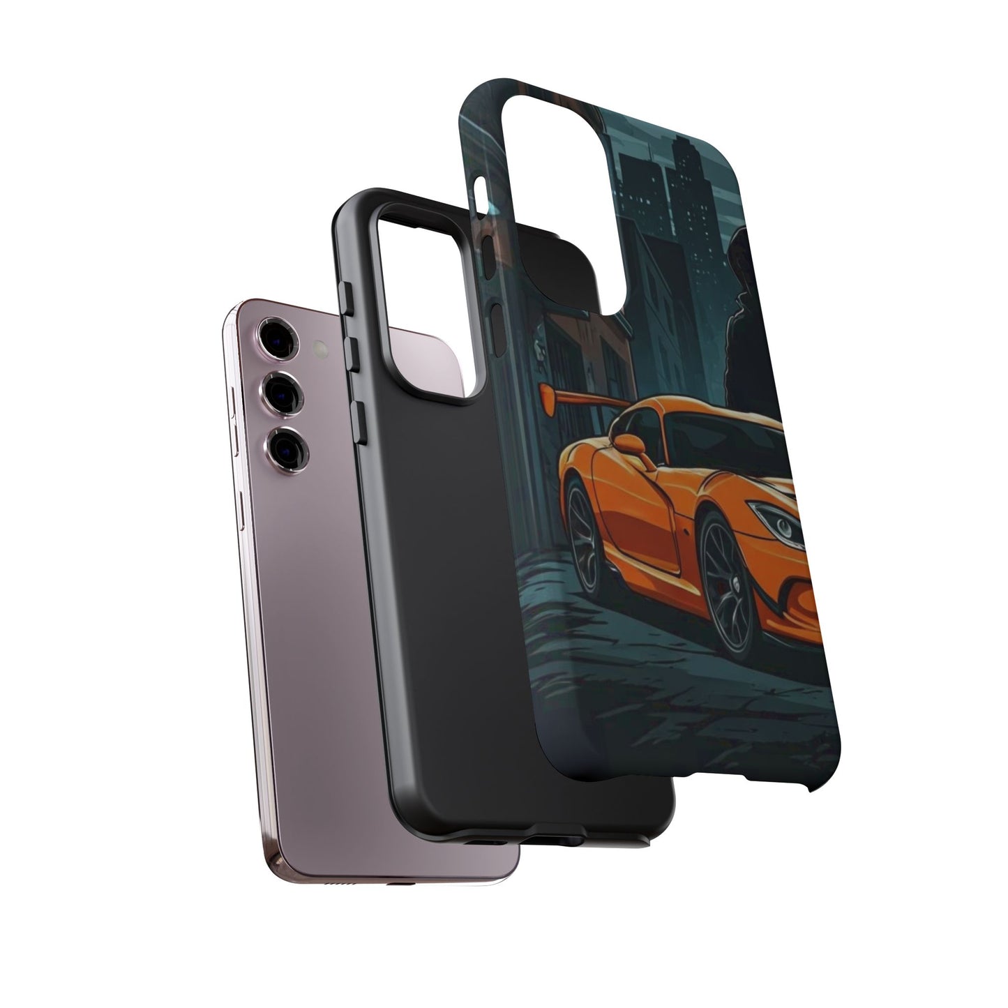 Dodge Viper SRT-10 Street Life-Dual Layer Ultra Tough Phone Case Printify by The Night Shift Automotive Apparel