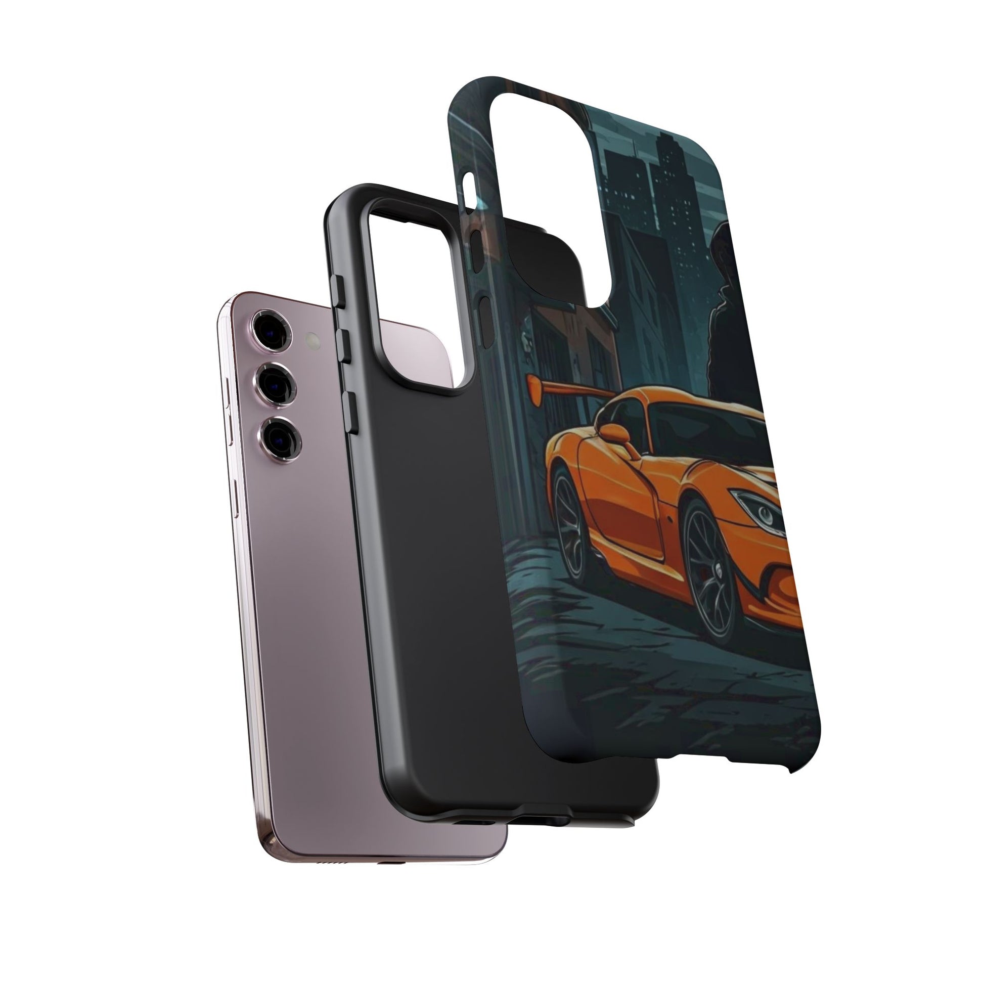 Dodge Viper SRT-10 Street Life-Dual Layer Ultra Tough Phone Case Printify by The Night Shift Automotive Apparel