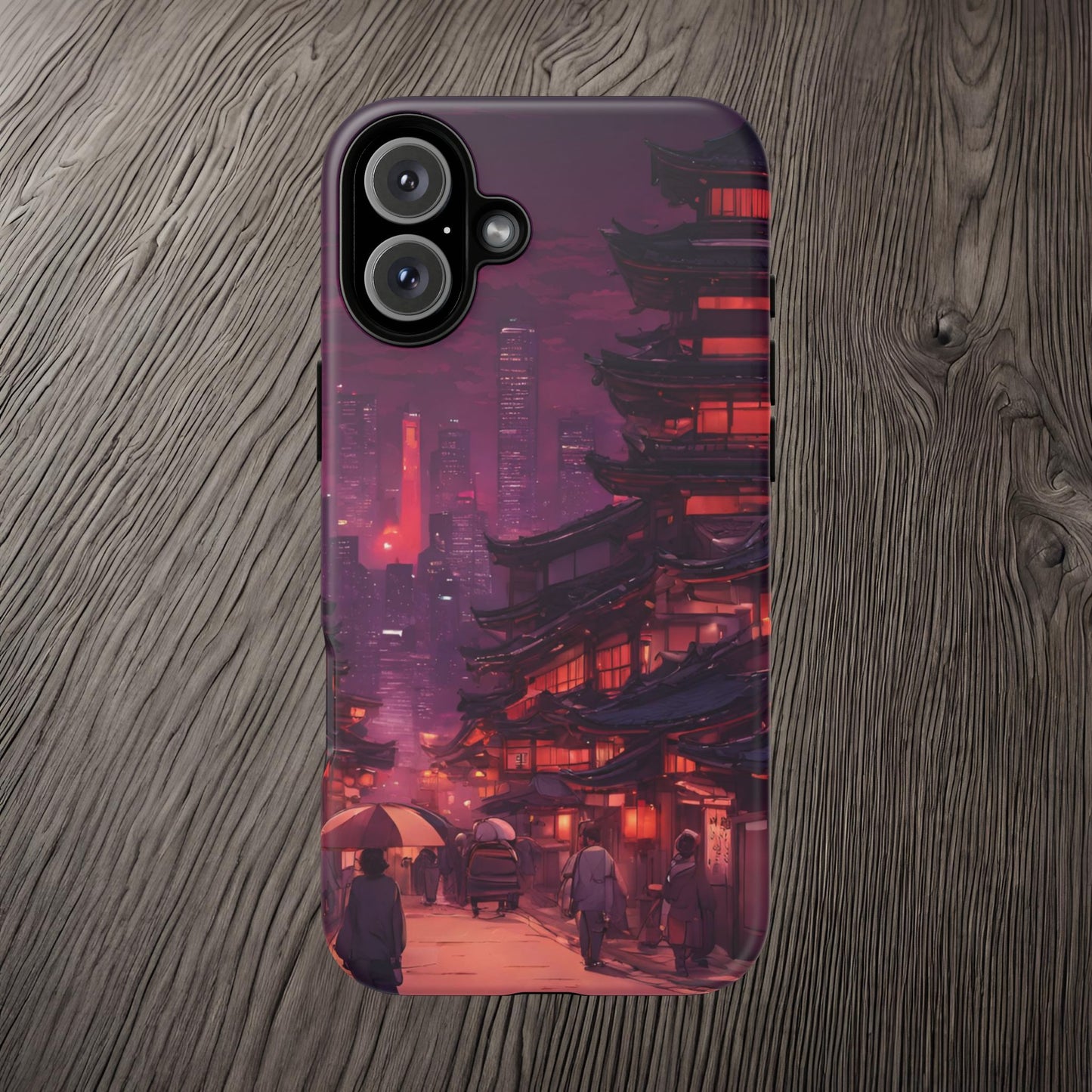 Traditional Japanese Village Countryside-Dual Layer Ultra Tough Phone Case Printify by The Night Shift Automotive Apparel