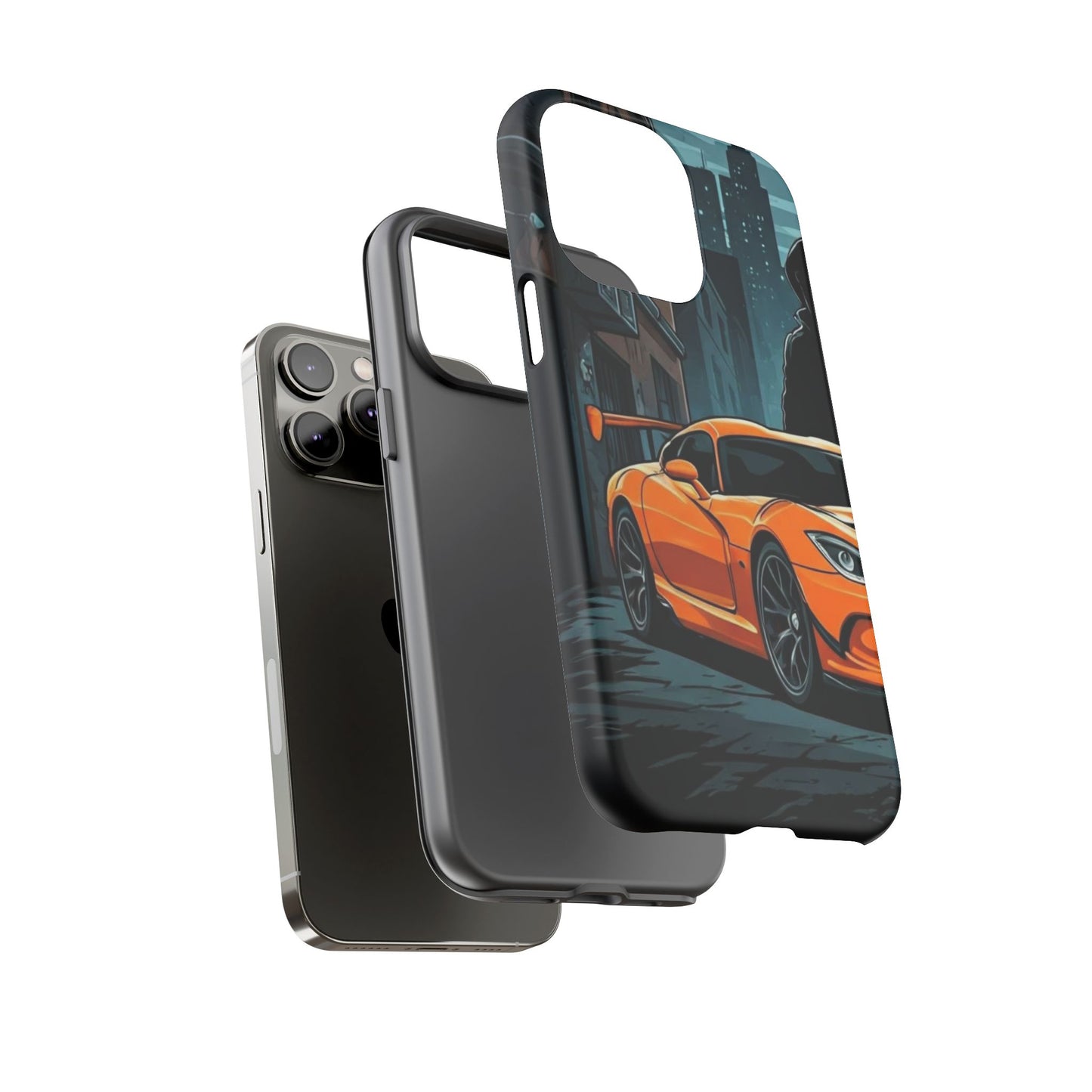Dodge Viper SRT-10 Street Life-Dual Layer Ultra Tough Phone Case Printify by The Night Shift Automotive Apparel