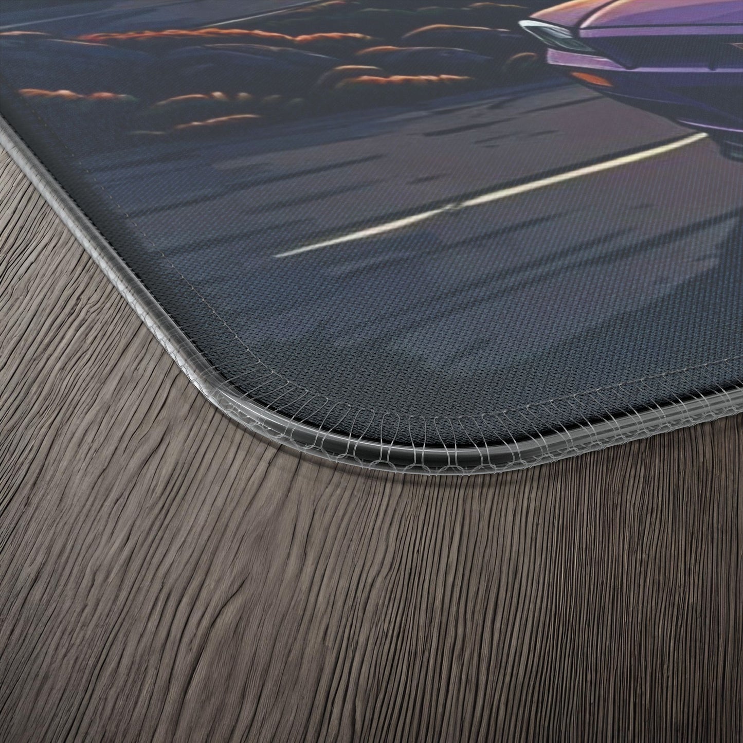 Nissan Skyline R34 GTR Mountain Drive-LED Gaming Mouse Pad with Wireless Charging Printify by The Night Shift Automotive Apparel