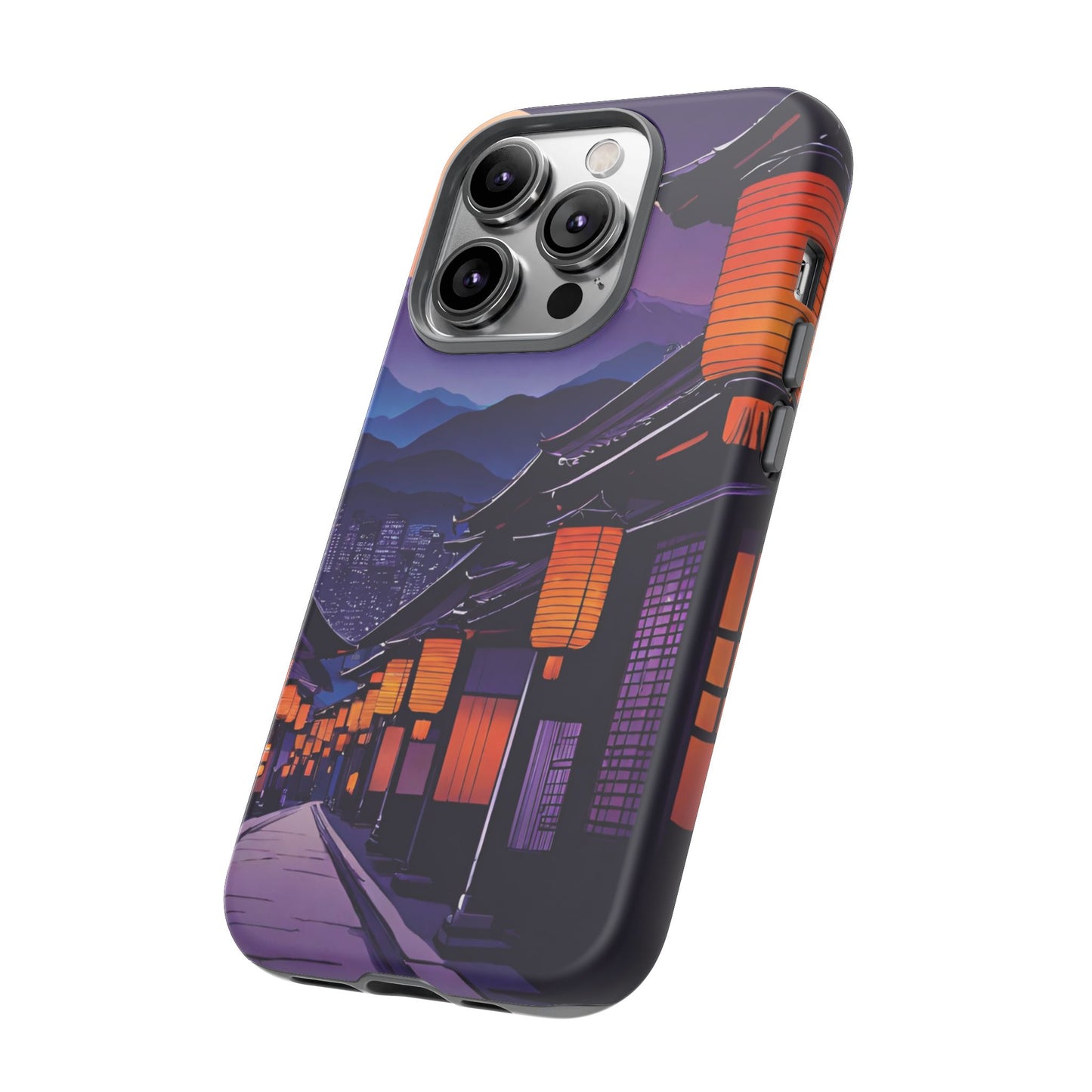 Traditional Japanese Village Countryside-Dual Layer Ultra Tough Phone Case Printify by The Night Shift Automotive Apparel