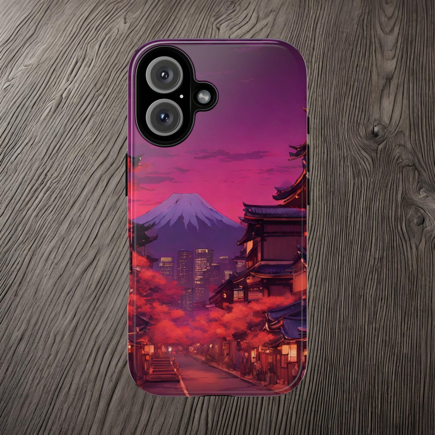 Traditional Japanese Village Countryside-Dual Layer Ultra Tough Phone Case Printify by The Night Shift Automotive Apparel
