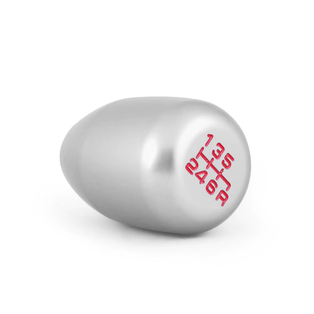 5 Speed or 6 Speed Manual Shift Knob 6 Speed Silver The Night Shift Performance Street Gear by The Night Shift Automotive Apparel