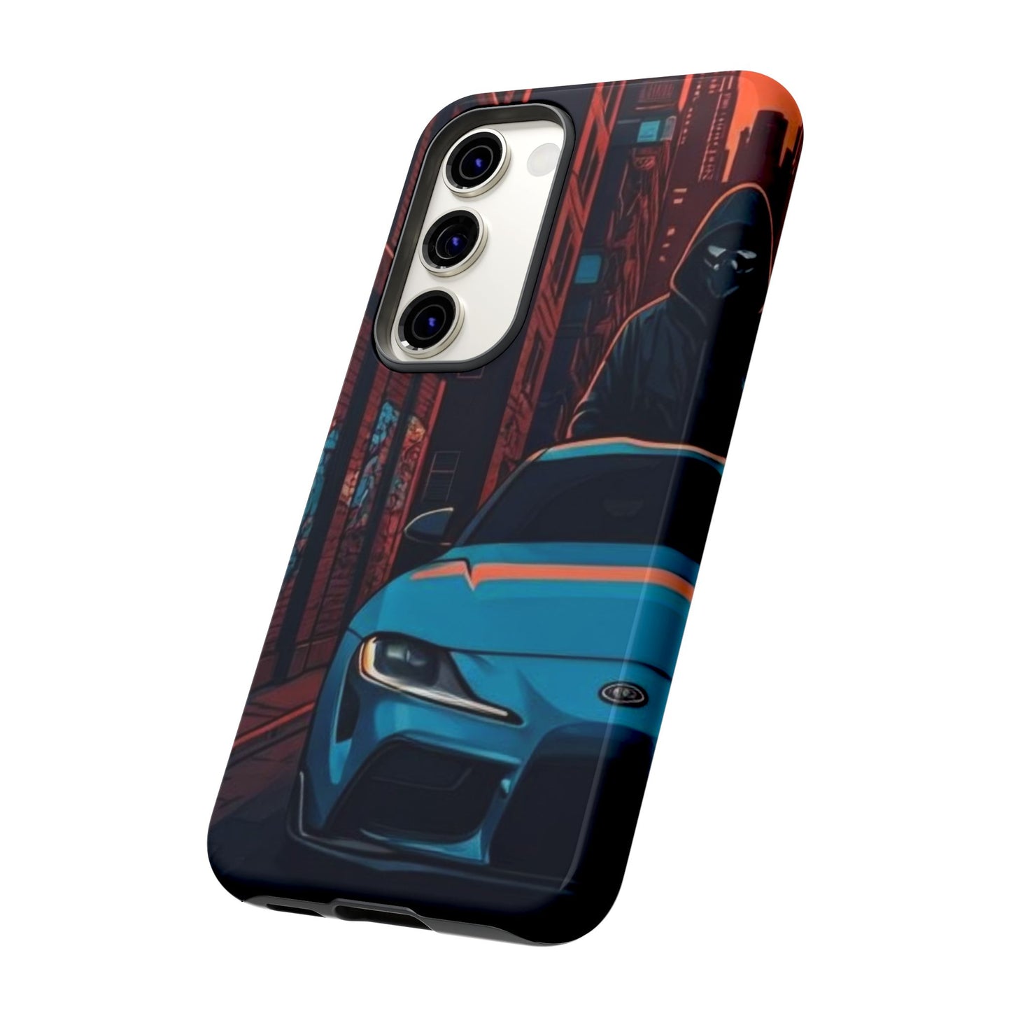 Toyota Supra MK-V Street Life-Dual Layer Ultra Tough Phone Case Printify by The Night Shift Automotive Apparel