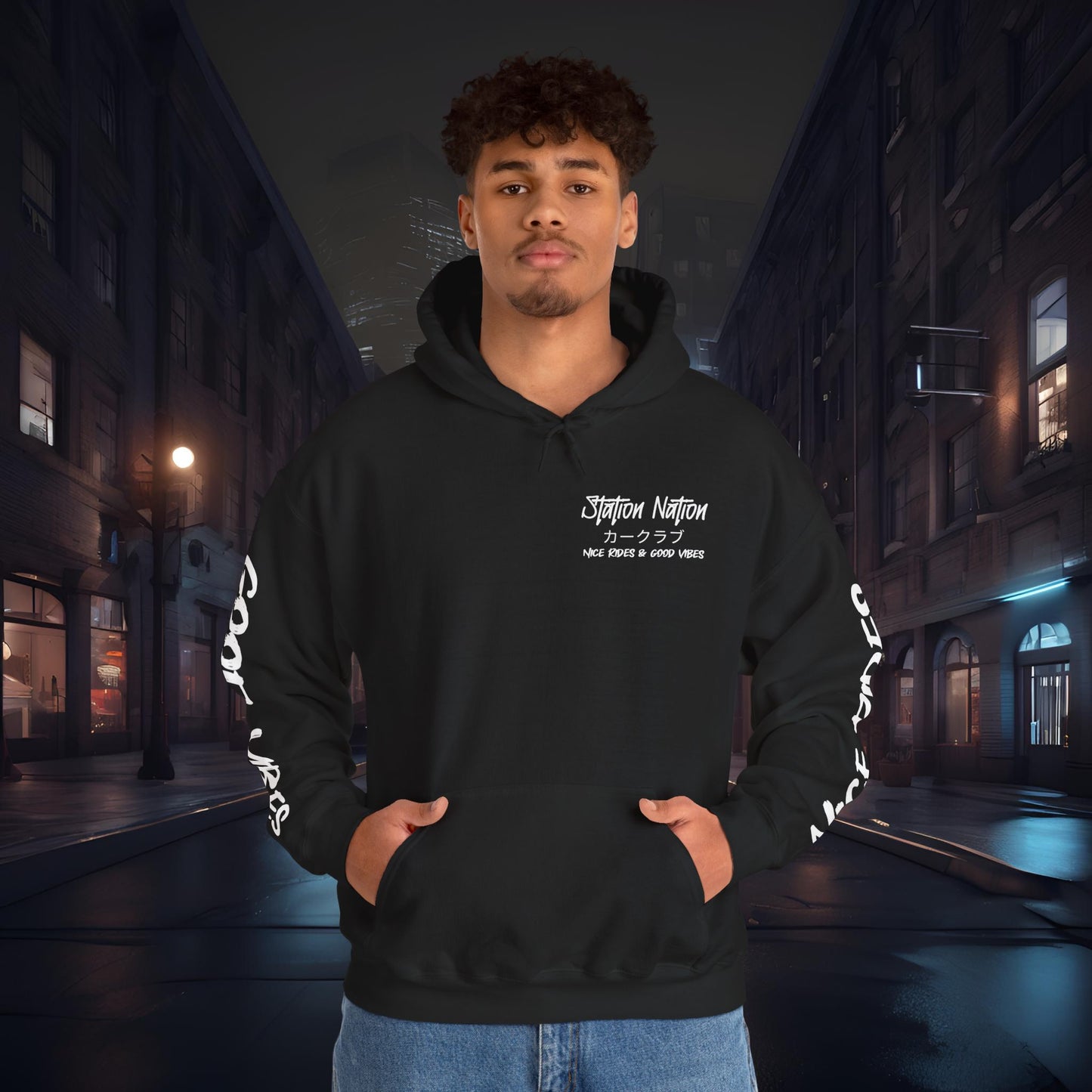 Station Nation-Ultra Soft, Premium Hoodie