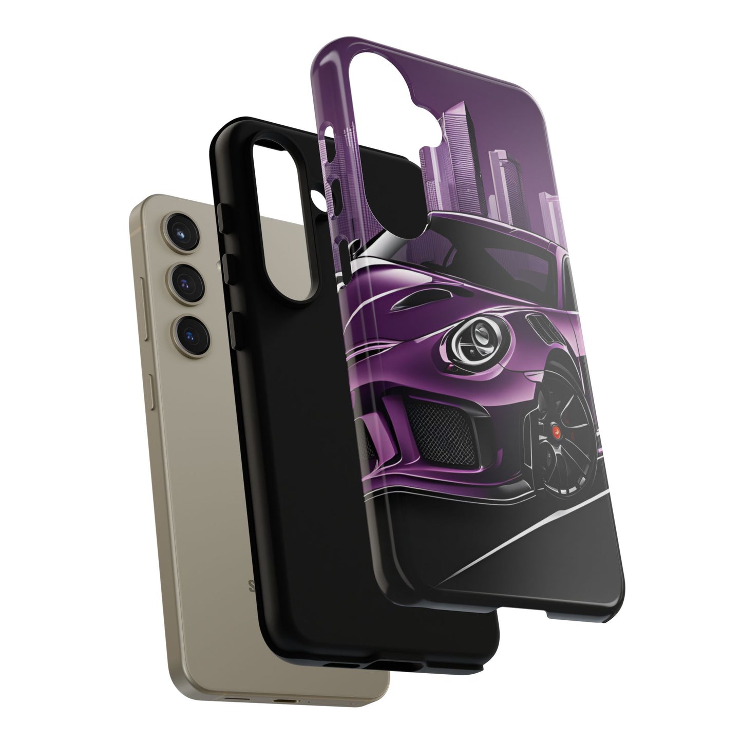 Porsche 911 GT3 RS-Dual Layer Ultra Tough Phone Case Printify by The Night Shift Automotive Apparel