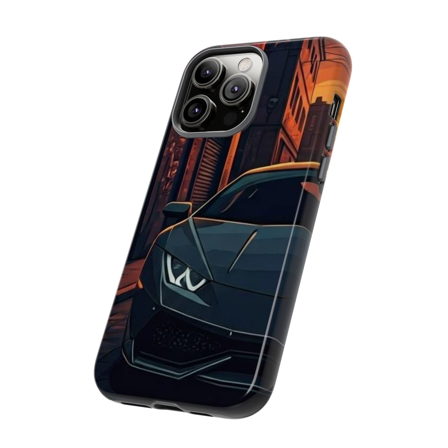 Lamborghini Huracan Street Life-Dual Layer Ultra Tough Phone Case Printify by The Night Shift Automotive Apparel