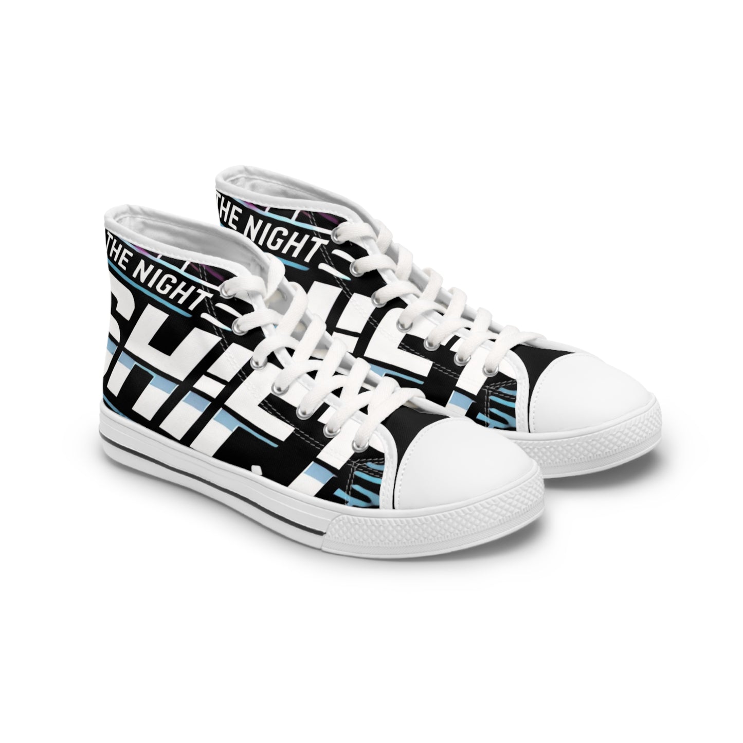 The Night Shift-Women's Canvas High Tops