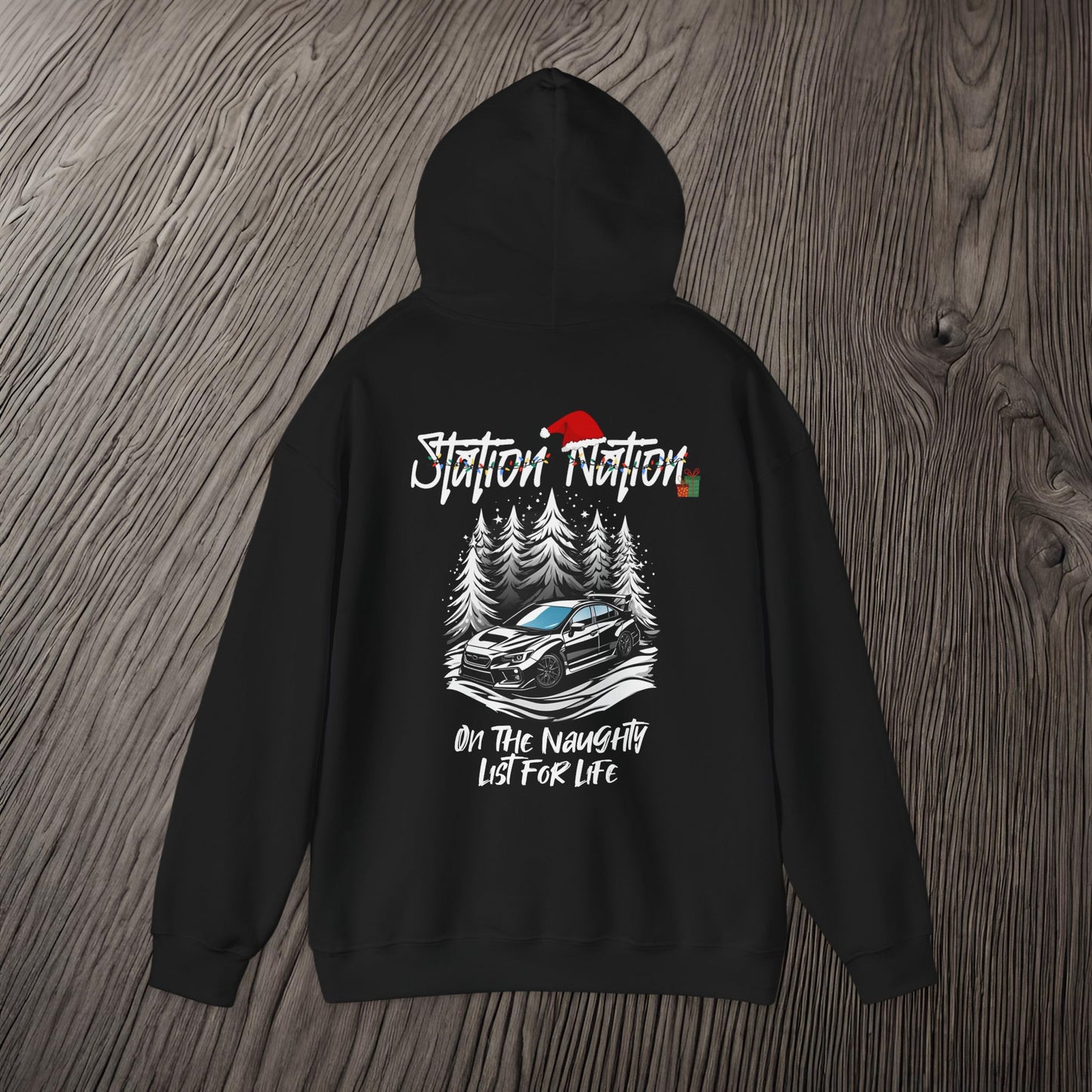 🎁 Christmas Limited Edition Station Nation-Ultra Soft, Premium Hoodie Printify by The Night Shift Automotive Apparel