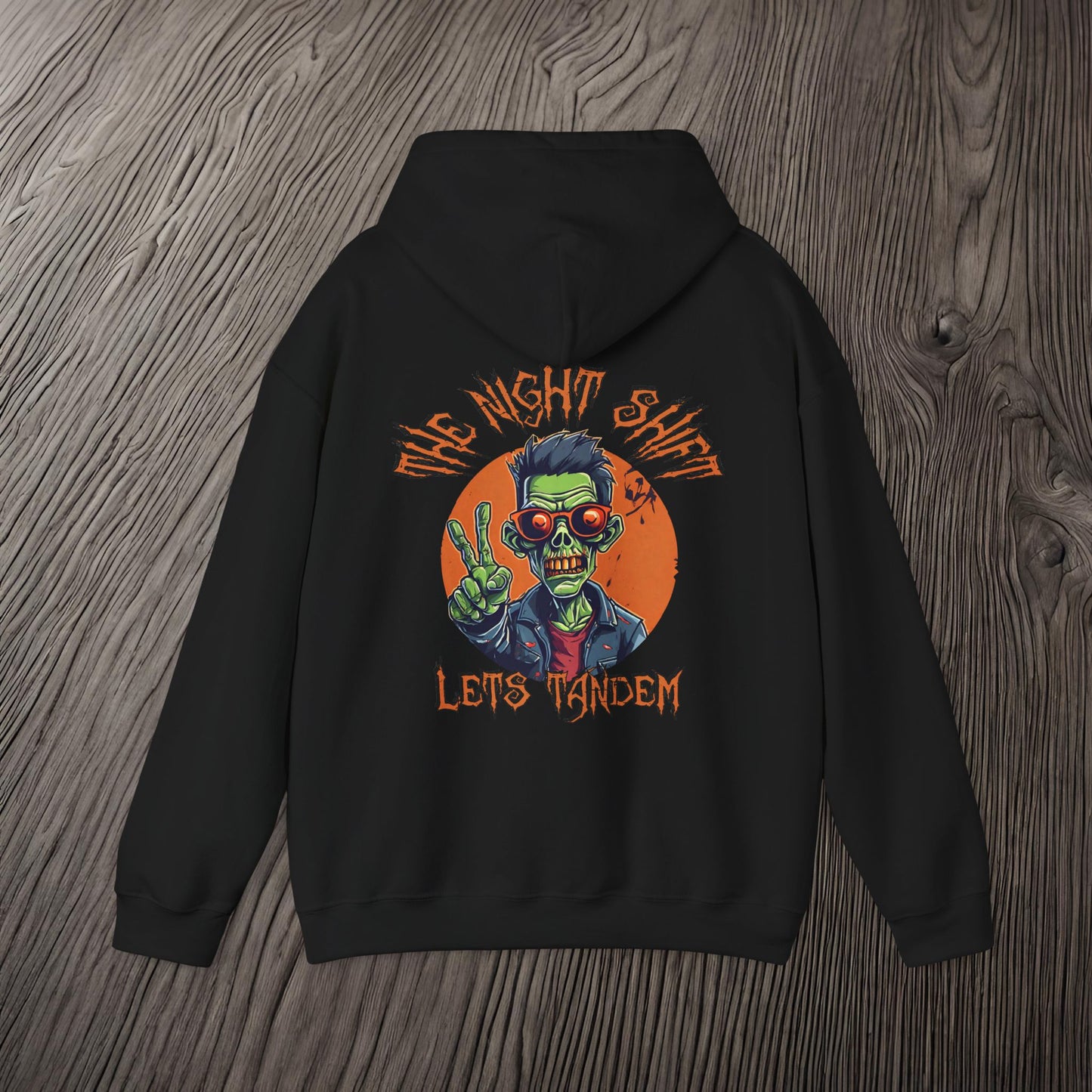 Lets Tandem Zombie-Ultra Soft, Premium Hoodie Printify by The Night Shift Automotive Apparel