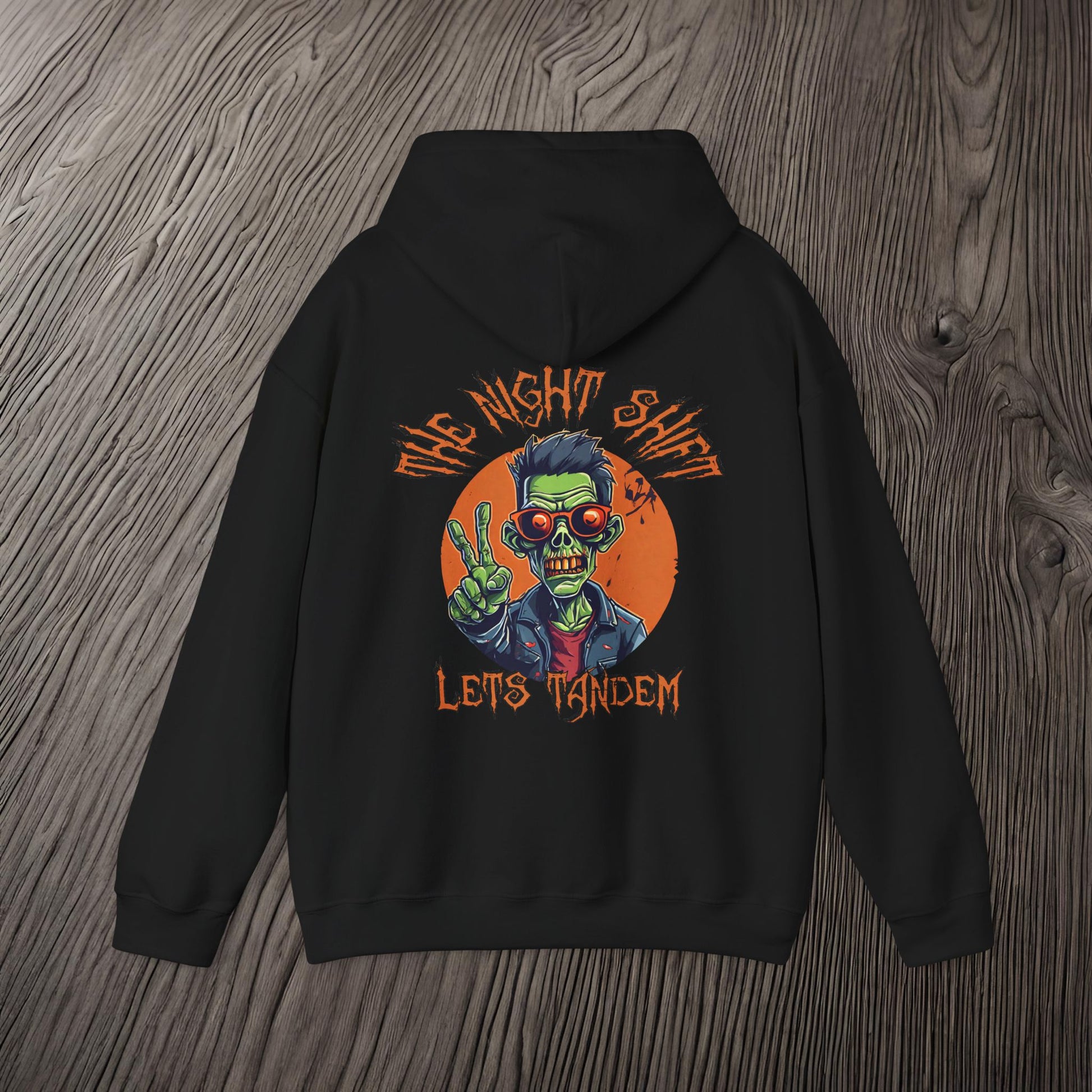 Lets Tandem Zombie-Ultra Soft, Premium Hoodie Printify by The Night Shift Automotive Apparel