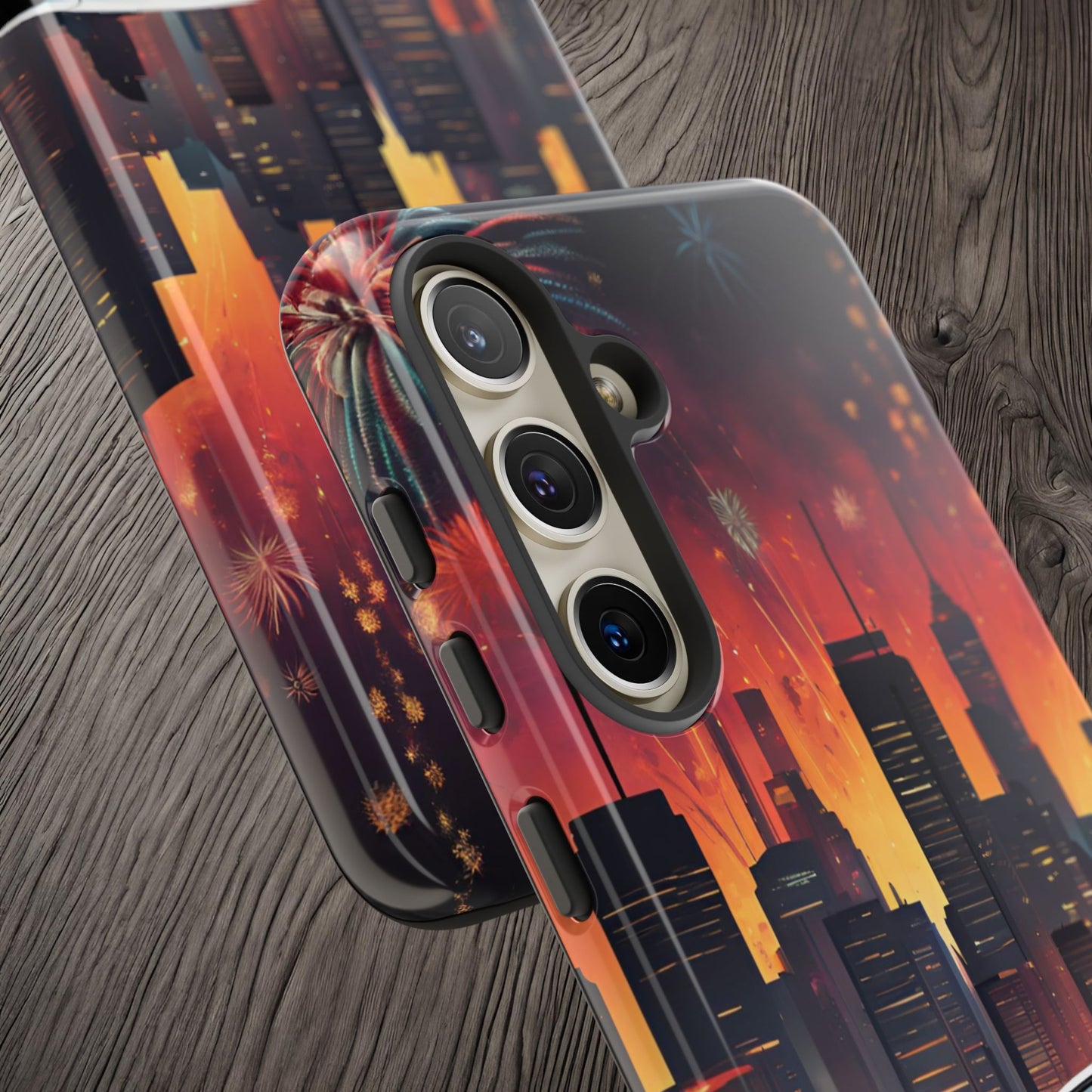 Volkswagon Golf GTI Fireworks-Dual Layer Ultra Tough Phone Case Printify by The Night Shift Automotive Apparel