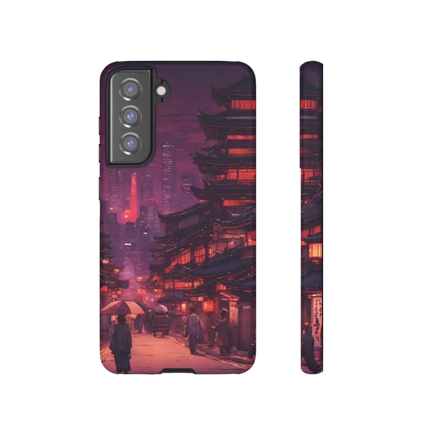 Traditional Japanese Village Countryside-Dual Layer Ultra Tough Phone Case Printify by The Night Shift Automotive Apparel