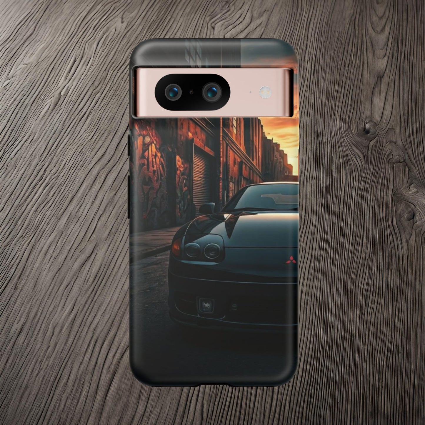 Mitsubishi 3000GT VR4 Street Life-Dual Layer Ultra Tough Phone Case Google Pixel 8 Matte Printify by The Night Shift Automotive Apparel