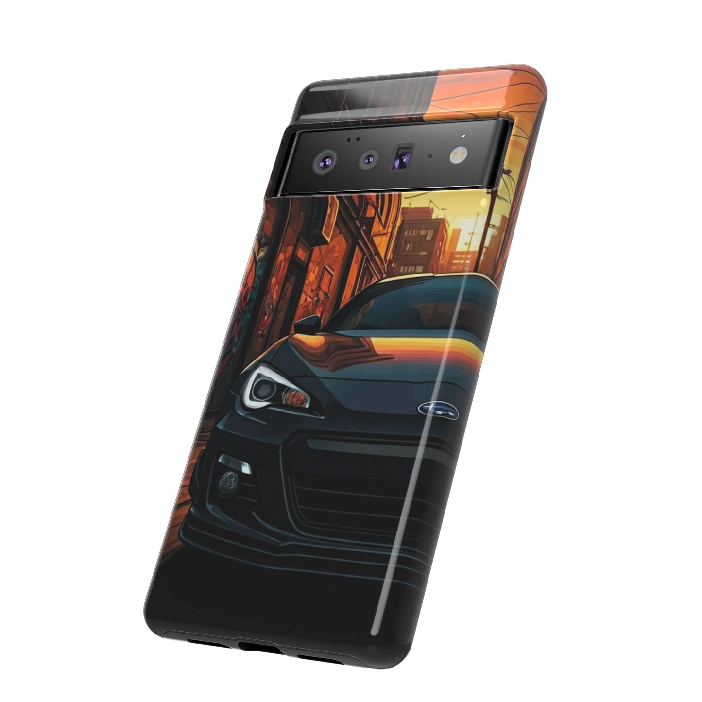 Subaru BRZ Street Life-Dual Layer Ultra Tough Phone Case Printify by The Night Shift Automotive Apparel