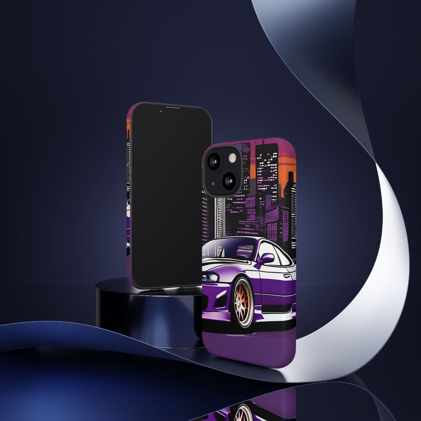 Nissan 240sx S15-Dual Layer Ultra Tough Phone Case iPhone 13 Mini Matte Printify by The Night Shift Automotive Apparel
