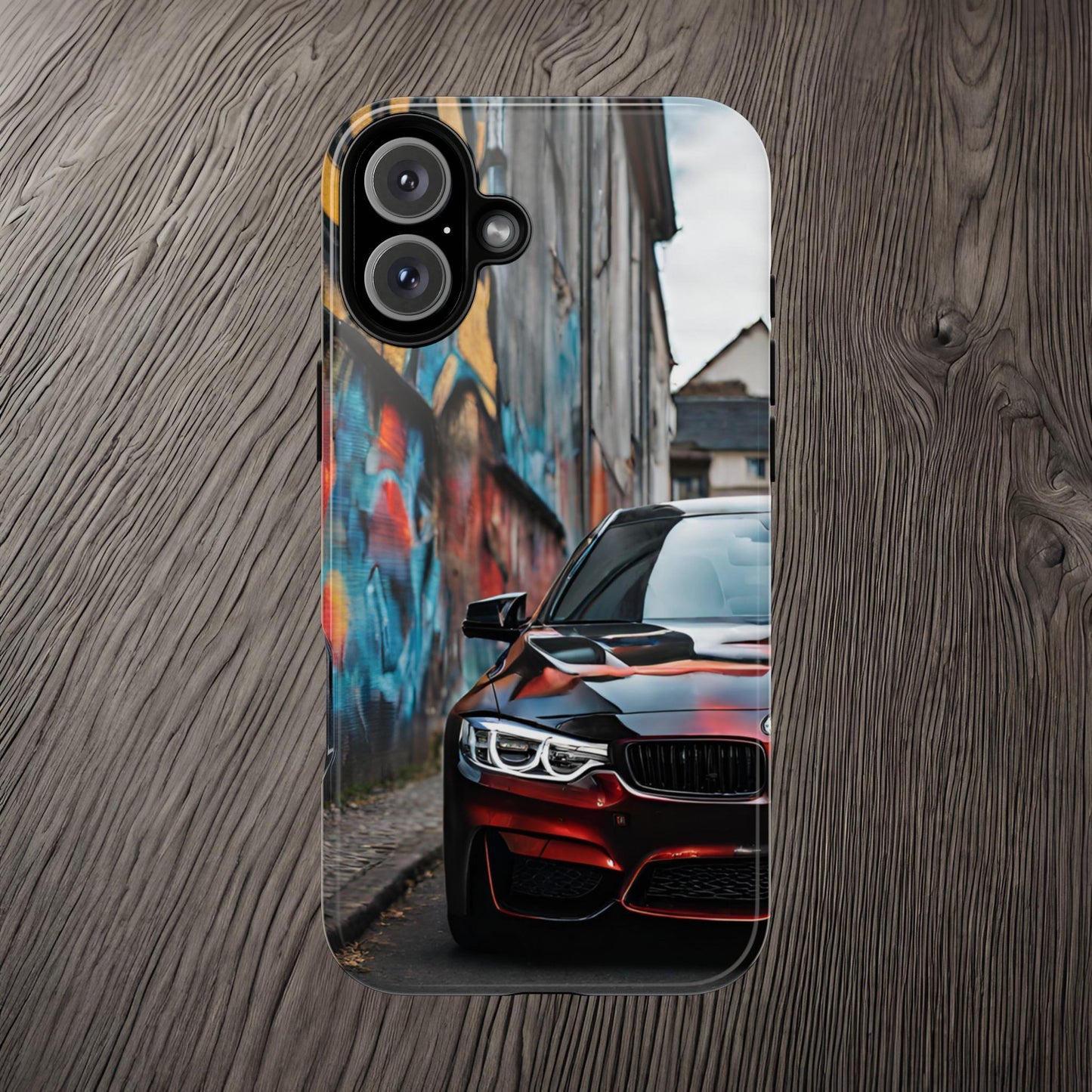 BMW M3/M4-Dual Layer Ultra Tough Phone Case iPhone 16 Plus Glossy Printify by The Night Shift Automotive Apparel
