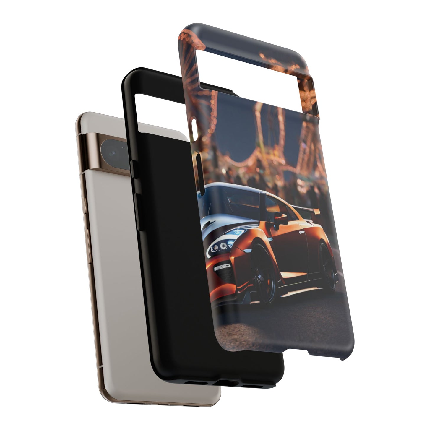 Nissan GTR R35-Dual Layer Ultra Tough Phone Case Printify by The Night Shift Automotive Apparel