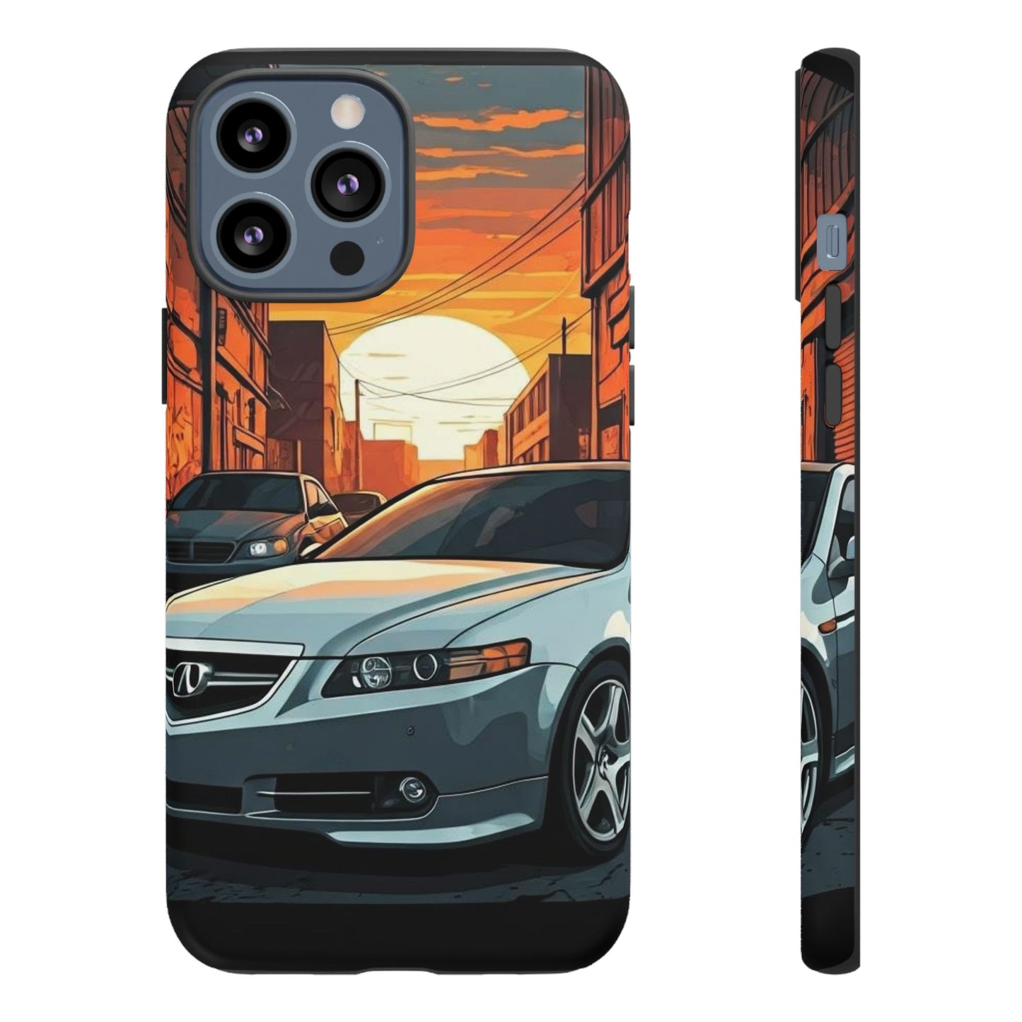 Acura TL Street Life-Dual Layer Ultra Tough Phone Case Printify by The Night Shift Automotive Apparel