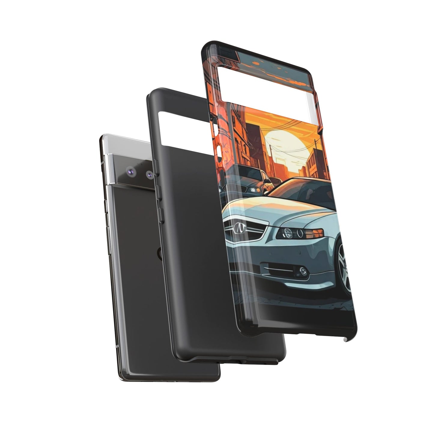 Acura TL Street Life-Dual Layer Ultra Tough Phone Case Printify by The Night Shift Automotive Apparel