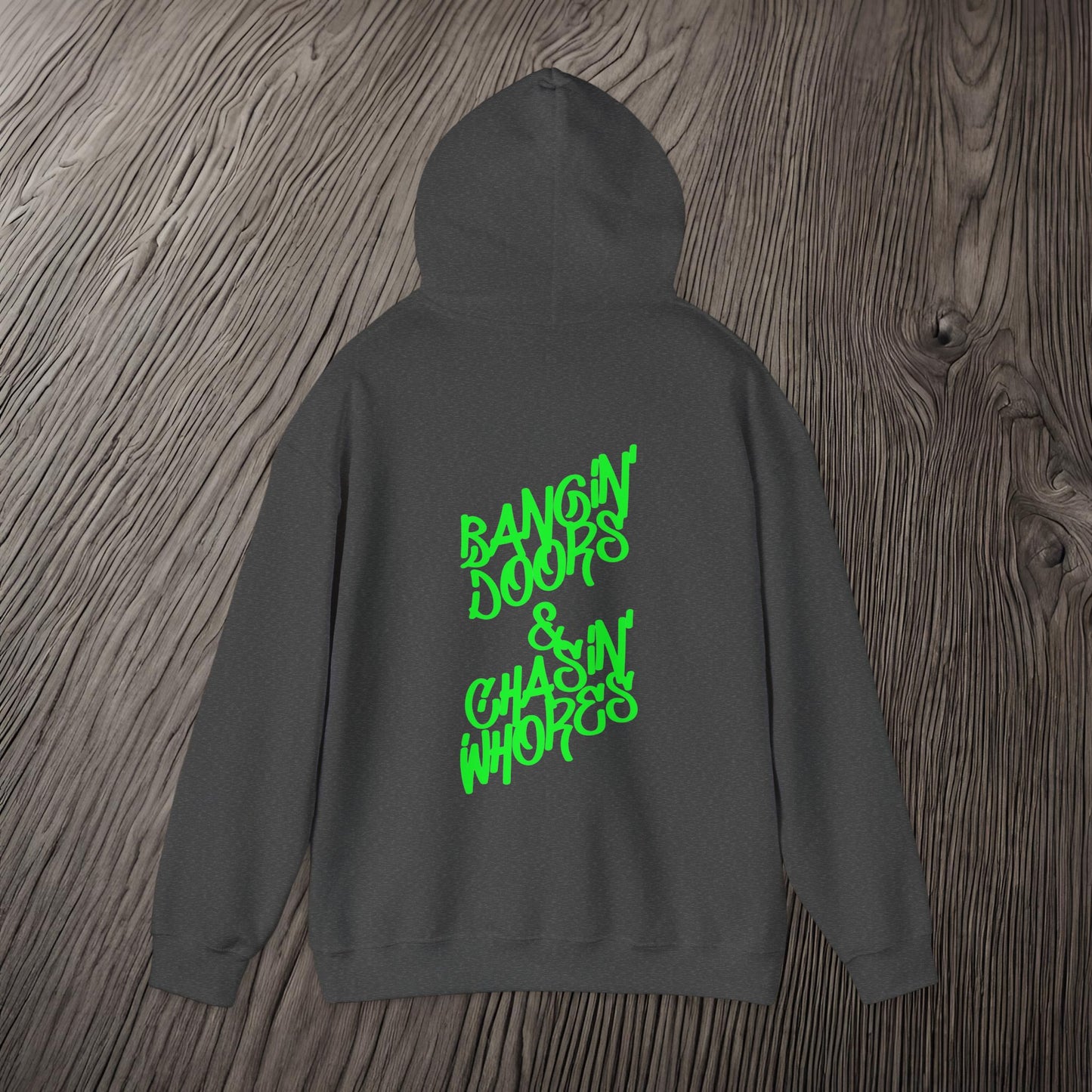 Bangin' Doors & Chasin' Whores-Ultra Soft, Premium Hoodie Printify by The Night Shift Automotive Apparel