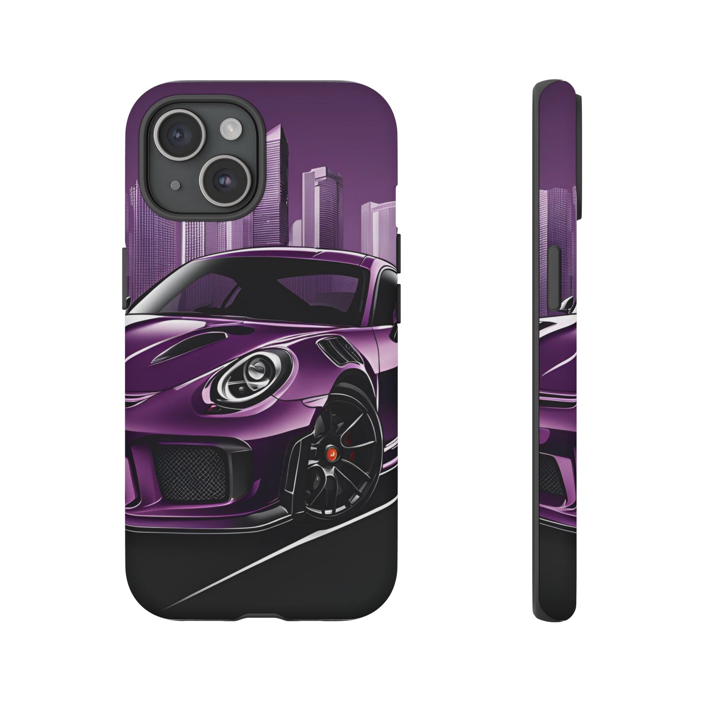 Porsche 911 GT3 RS-Dual Layer Ultra Tough Phone Case Printify by The Night Shift Automotive Apparel